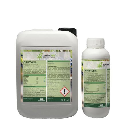 Cuprotonic réz- és cinktartalmú immunerősítő lombtrágya 1 liter