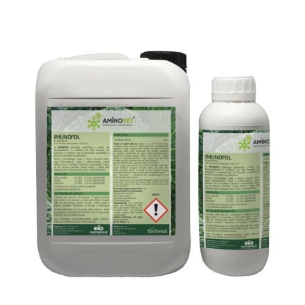 Imunofol cink tápanyag-ellátottságot optimalizáló lombtrágya 1 liter